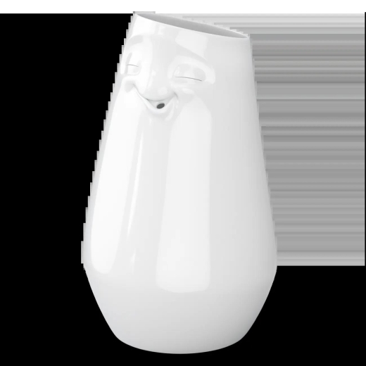 FIFTYEIGHT Vase - Entspannt (hoch) weiß
