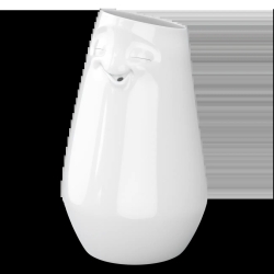 FIFTYEIGHT Vase - Entspannt (hoch) weiß