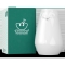 FIFTYEIGHT Vase - Entspannt (hoch) weiß