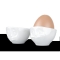 FIFTYEIGHT Eierbecher Set Nr.2 - Och bitte & Lecker weiß