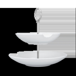 FIFTYEIGHT Food-Tempel 2 Stufig, tiefe Teller mit Biss