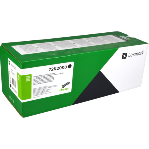 Lexmark Toner 72K20K0 schwarz
