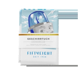 FIFTYEIGHT Geschirrhandtuch SPÜL Hilfe