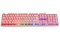 Deltaco Gaming Tastatur USB, RGB, pink, PK75