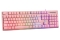 Deltaco Gaming Tastatur USB, RGB, pink, PK75