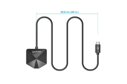 Manhattan 4-Port USB Hub USB-C Stecker 2xUSB-C 2xUSB-A Port