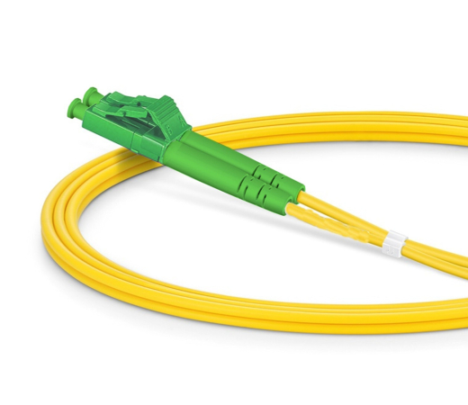Equip Patchkabel E2000/APC->LC/APC 5.00m SM Duplex OS2 gelb