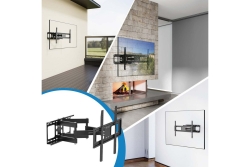 Manhattan Outdoor TV-Wandhalterung Full Motion 37-86 50kg