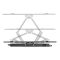 Manhattan Outdoor TV-Wandhalterung Full Motion 37-86 50kg