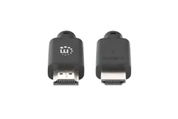 Manhattan 4K60 HDMI 2.0 Kabel 1 m 18 Gbit/s schwarz