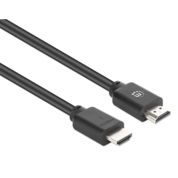 Manhattan 4K60 HDMI 2.0 Kabel 1,5 m 18 Gbit/s schwarz