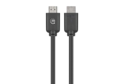Manhattan 4K60 HDMI 2.0 Kabel 2 m 18 Gbit/s schwarz