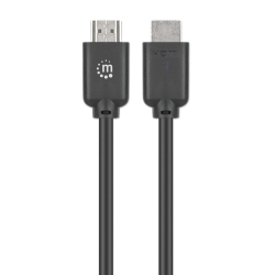 Manhattan 4K60 HDMI 2.0 Kabel 5 m 18 Gbit/s schwarz