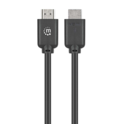 Manhattan 4K60 HDMI 2.0 Kabel 10 m 18 Gbit/s schwarz