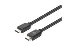 Manhattan 4K60 HDMI 2.0 Kabel 10 m 18 Gbit/s schwarz