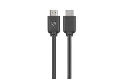 Manhattan 4K60 HDMI 2.0 Kabel 22,5 m 18 Gbit/s schwarz