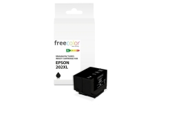 Freecolor Patrone Epson 202XL black 22ml remanufactured