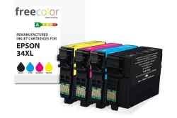 Freecolor Patrone Epson 34XL Multipack BK/C/M/C...