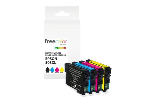 Freecolor Patrone Epson 503XL Multipack BK/C/M/Y 12ml+3x11ml remanufactured
