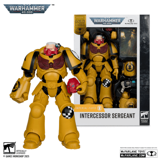 McFarlane Warhammer Intercessor Sergeant Figur 7in