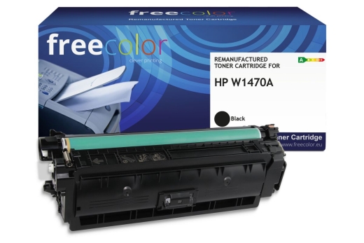 Freecolor Toner HP W1470A black mit chip 10500p kompatibel