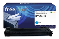 Freecolor Toner HP W2011A cyan mit chip 13000p kompatibel
