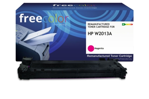 Freecolor Toner HP W2013A Magenta mit chip 13000p kompatibel