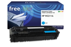 Freecolor Toner HP W2211A cyan mit chip 1250p kompatibel