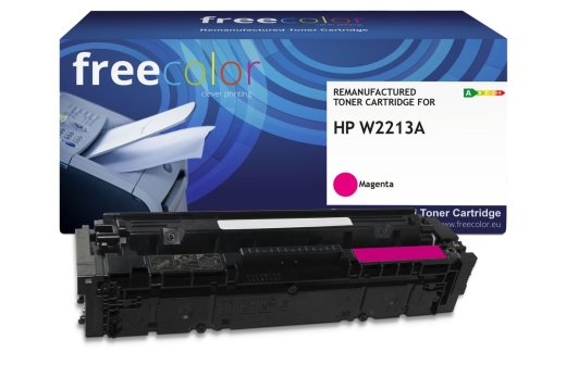 Freecolor Toner HP W2213A magenta mit chip 1250p kompatibel