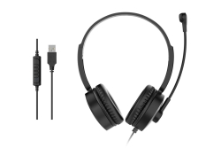 Equip Stereo-Headset Wired mit Mikro USB-A 2.00m schwarz