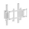 OPLITE Monitor Mount S8 (On Top Single Monitor) white retail