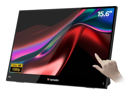 Verbatim Portable Monitor 15,6 Full HD Touchscreen Monitor