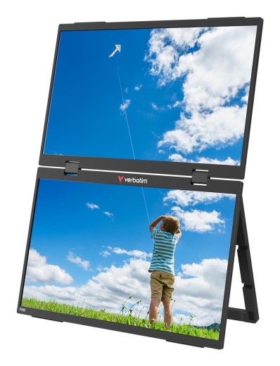 Verbatim Portable Monitor 15,6 FHD Dual Monitor Essentials
