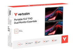 Verbatim Portable Monitor 15,6 FHD Dual Monitor Essentials