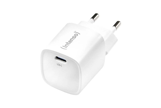 Intenso Power Adapter 1x USB-C 30W W30C2 GaN White