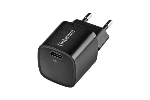 Intenso Power Adapter 1x USB-C 30W W30C2 GaN Black