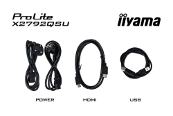 IIYAMA 68.6cm (27) X2792QSU-B1 16:9 HDMI+DP+2xUSB IPS