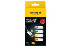 Intenso USB Stick Office Line 16GB USB 3.2 GEN 1X1 multipack