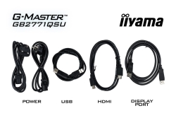 IIYAMA 68.6cm (27) GB2771QSU-B1 16:9 2xHDMI+DP+USB-C