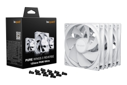 be quiet! Lüfter 120mm Pure Wings 3 White PWM Reverse 3er