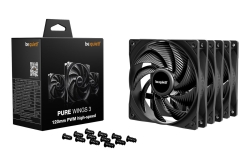 be quiet! Lüfter 120mm Pure Wings 3 PWM high-speed 3-Pack