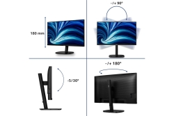 Philips 80,0cm (31,5) 32B2U3601 16:09 HDMI+DP+USB-C black