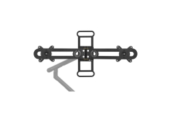 BakkerElkhuizen Monitorarm BE Universal Crossbar retail