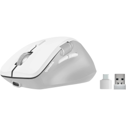 Speedlink Maus LIBERA, rechargable, wirel. & BT, silent, wh retail