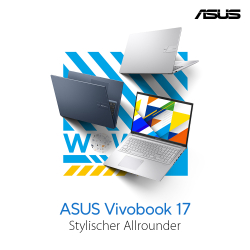 ASUS Vivobook 17 C7-150U 8 512 silv. X1704VA-AU1053 ohne OS