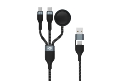 CONCEPTRONIC Kabel USB-C/-A2.0->USB-C/AWC/PD 480Mbs 1.50m sw