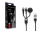 CONCEPTRONIC Kabel USB-C/-A2.0->USB-C/AWC/PD 480Mbs 1.50m sw