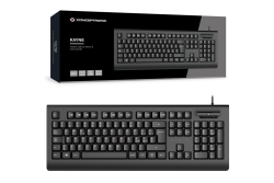 CONCEPTRONIC USB Tastatur +Smart ID-Kartenleser Layout IT sw