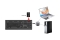CONCEPTRONIC USB Tastatur +Smart ID-Kartenleser Layout IT sw
