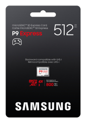 SD MicroSD Card 512GB Samsung SDXC P9 Express (Class10)...